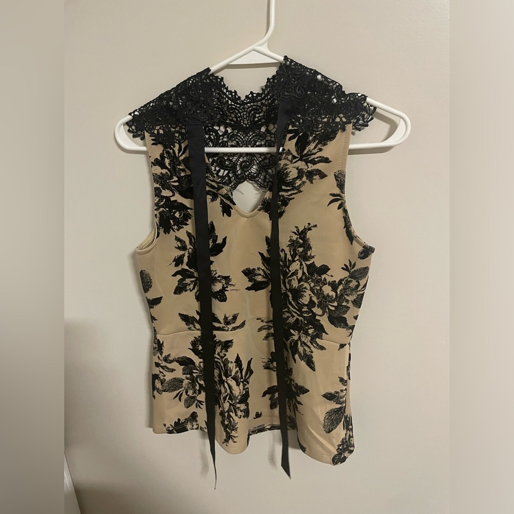 Beige And Black